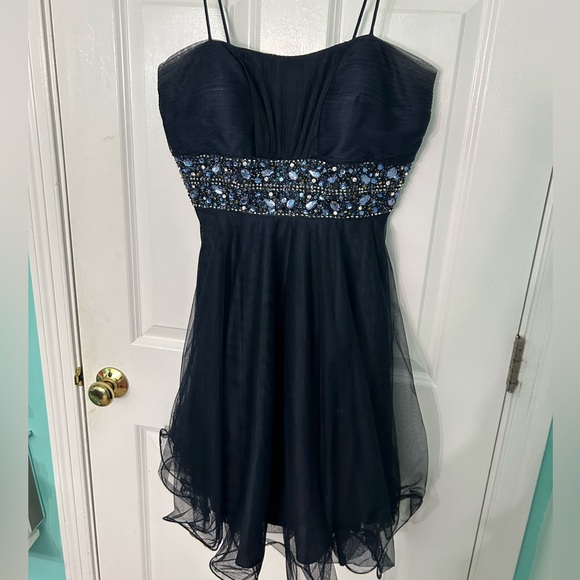 Xscape Dresses & Skirts - Midnight Blue Semi-Formal Dress